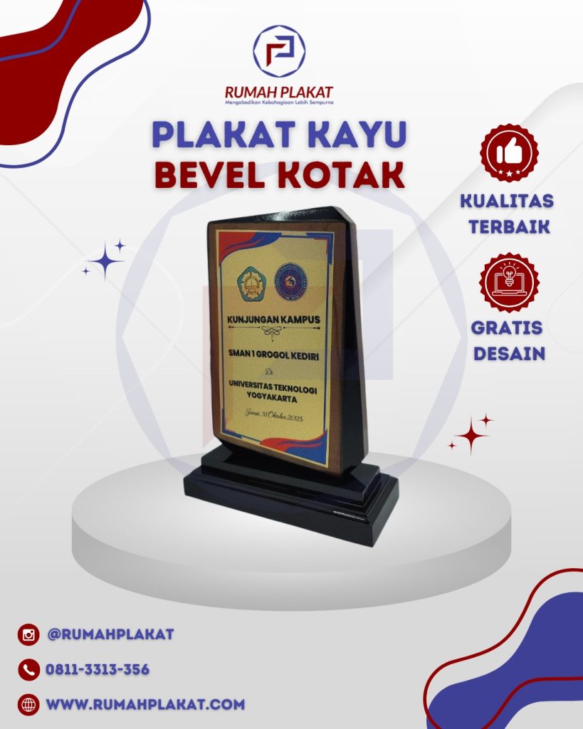 Plakat Nama Sekolah Mojokerto 0811-330-1109