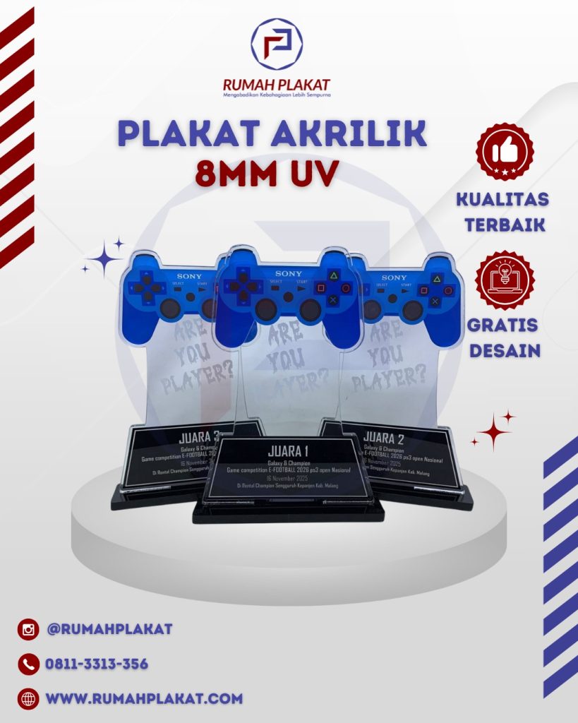 Plakat Akrilik Surabaya Mojokerto 0811-330-1109