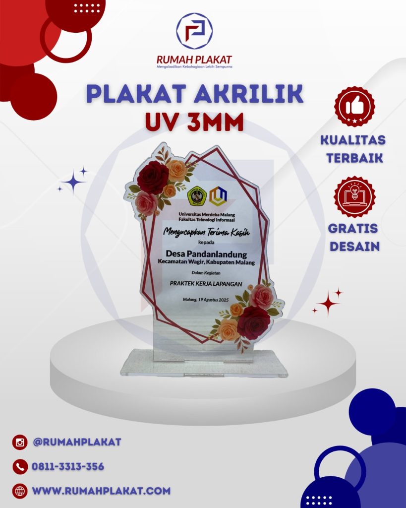 Plakat Wisuda Tk Mojokerto 0811-330-1109